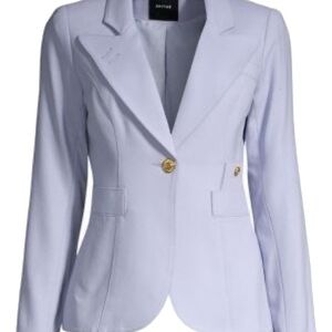 Smythe Duchess Wool Blazer in Lavender